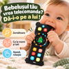 Telecomanda Bebelușului: Jucărie de Dentiție din Silicon